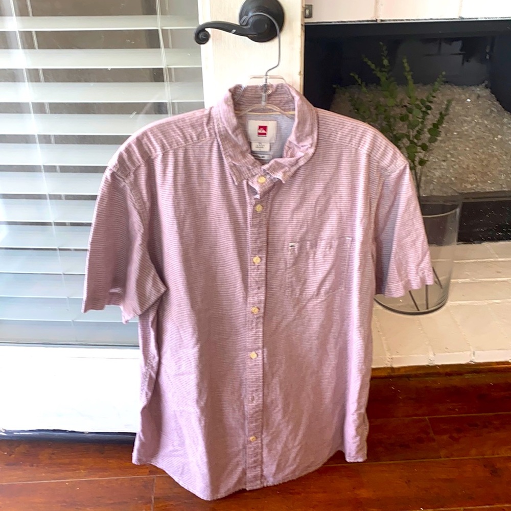 Quicksilver men’s large button down shirt
